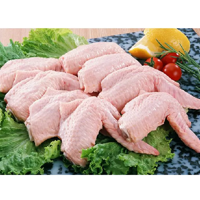 Halal Frozen Chicken Mid Joint Wings / 3 Joint Chicken Wings, Chicken Wing 2 joint / Frozen Chicken Wing Tip