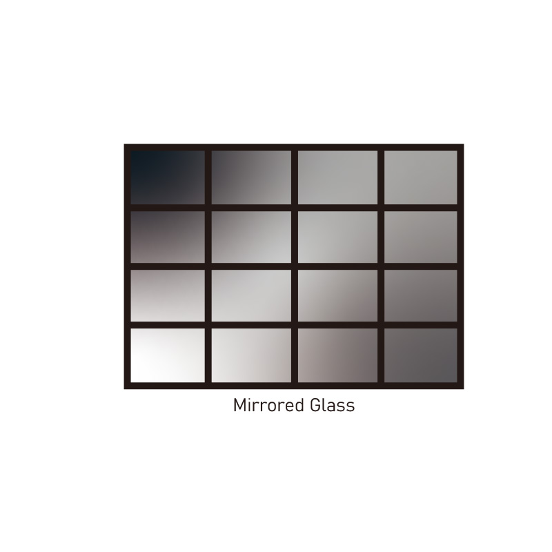 Verre miroir