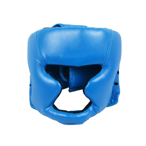 OEM deri boks baş koruması kask koruma mücadele yanaklar alın ve kulaklar için yüz desen ile giyer - Product Image 4