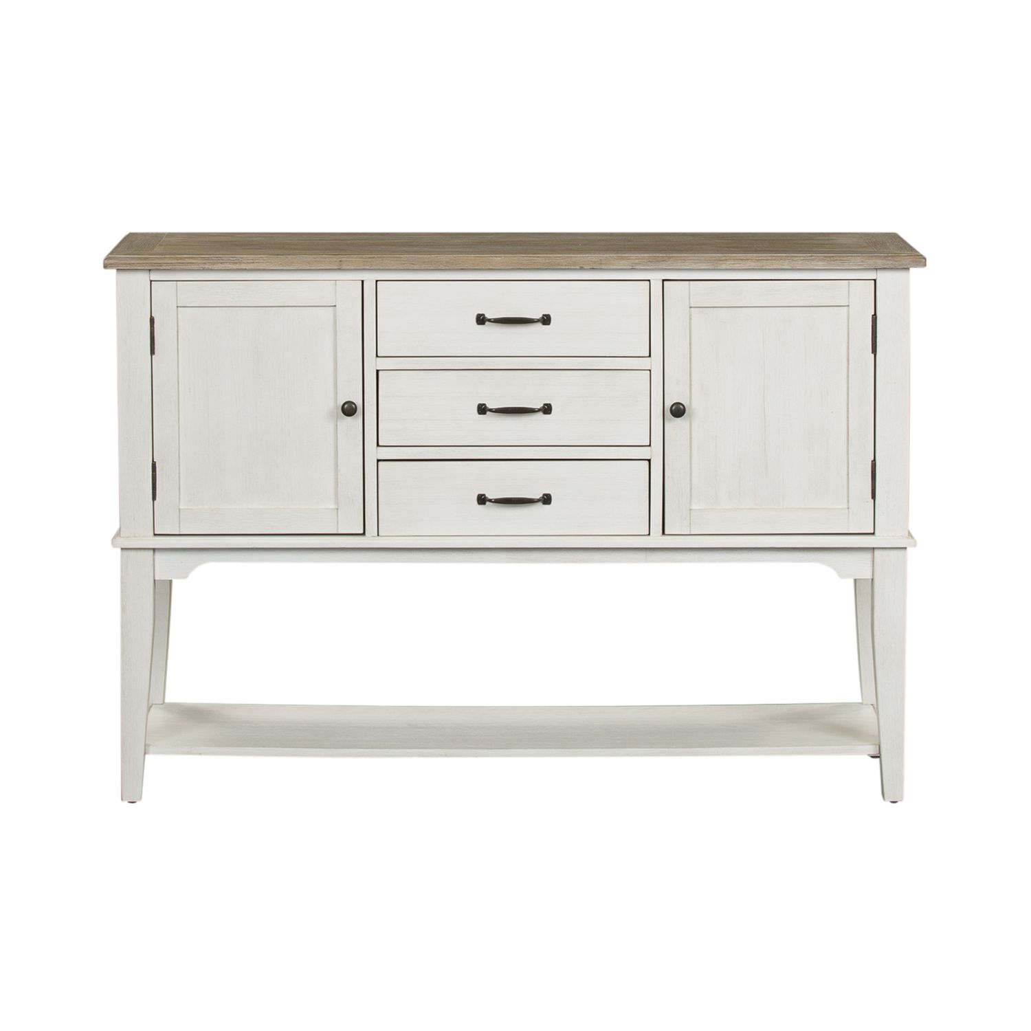 Solid Mahogany Wood - White Color and Custom