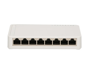 EXTRALINK ENYO 8端口千兆台式交换机，具有POE功能8x [10/100/1000M (RJ45)] 和包括电源 - Product Image 3