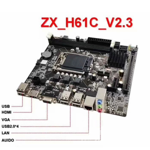 H61 Neues Computer-Motherboard für Desktop Onboard 16GB DDR3-Speicher Intel Chipsatz-Formfaktor für PC-Spiele - Product Image 5