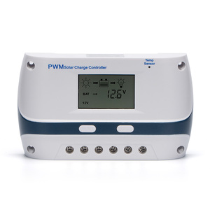 Solardance 50a 60a PWM 12V 24V 48V controlador de carga solar con función de batería - Product Image 1