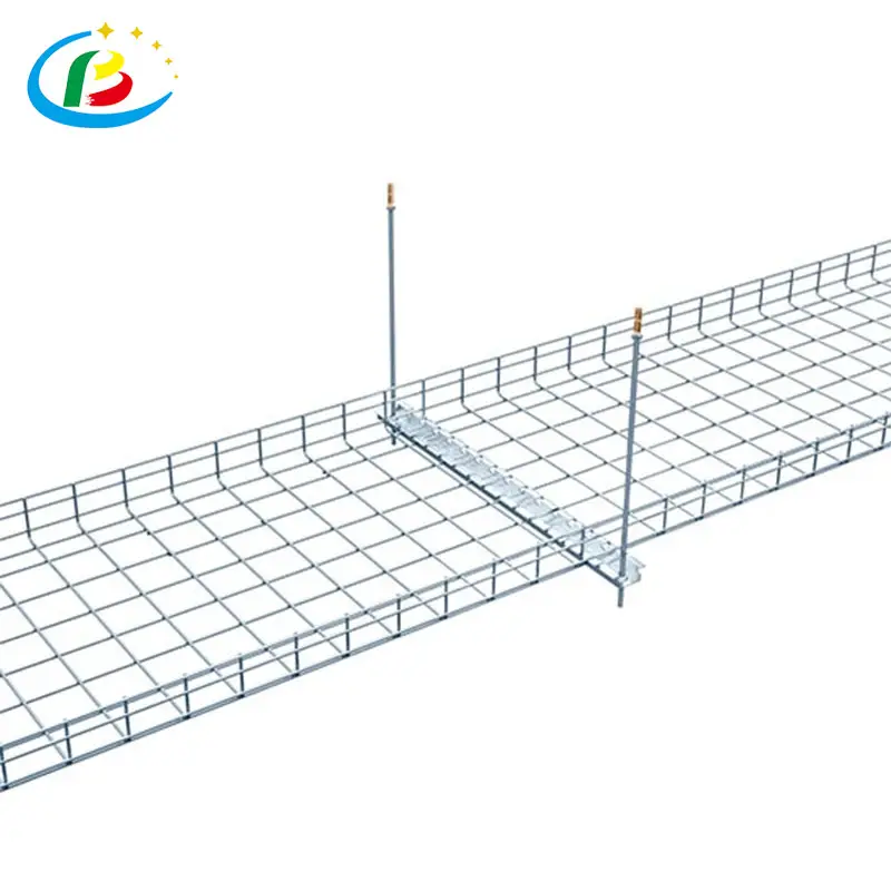 Hot Sale GalvanizedStainless Steel Round Compartment Tray Stainless Steel Wire Mesh Cable Tray