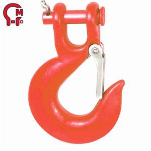 Hlm mạ kẽm nâng Palăng móc Carbon thép hợp kim thép mắt móc clevis lấy móc xoay móc lớn mở Loại Nâng Móc - Product Image 6