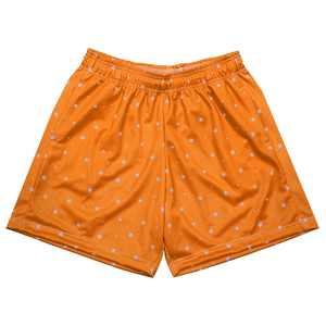 高腰网眼跑步短裤带拉链口袋快干运动锻炼短裤 - Product Image 3