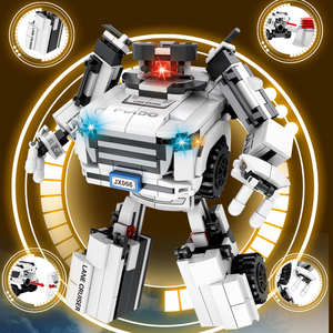 Creative New Moc Cheap Micro Brick Kids Toy Mini New Miniature Cars <strong>Game</strong> Vehicles <strong>Robot</strong> Car <strong>Building</strong> Block Sets for Kid - Product Image 5