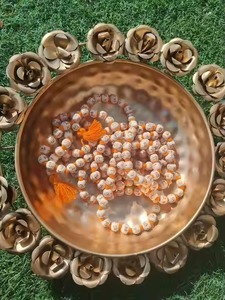 Puja <span class=keywords><strong>Yoga</strong></span> ve manevi hediye için püskül meditasyon tespihler ile el yapımı Hindu <span class=keywords><strong>Mantra</strong></span> boncuk Mala