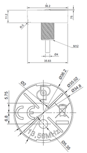 Innovative Technology ISO 14443 a (aka <strong>Mifare</strong>) Standard 13.56 MHz Frequency Access Control Systems RFID <strong>Module</strong> <strong>Reader</strong> for Hotels - Product Image 6