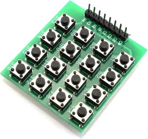 4x4マトリックスボタンキーパッドモジュール16キーRaspberryPi用8ピン - Product Image 3