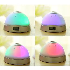 7 Color Changing Led Digital Projector Alarm Clock With <strong>Time</strong> Display Easy to Set Multi-color Night <strong>Light</strong> - Product Image 2