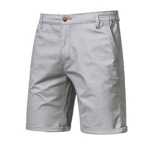 Mens Chino Shorts <strong>Super</strong> Stretch Slim Casual Spandex Summer Cotton Half Pants - Product Image 6