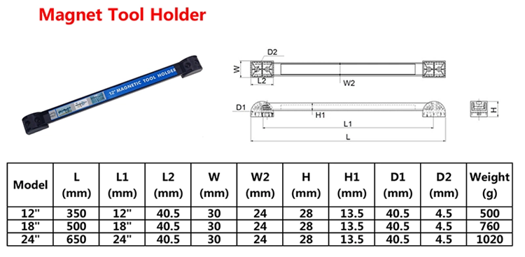 Strong Magnetic Tool Holder Permanent Magnet Magnetic Tool Holder