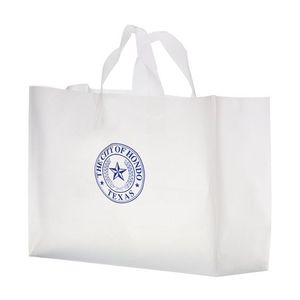 Custom Print Logo Garment <strong>Soft</strong> <strong>Loop</strong> <strong>Handle</strong> Shopping Carry <strong>Colorful</strong> Packaging <strong>Handle</strong> Packing Plastic Bag for Clothes - Product Image 6