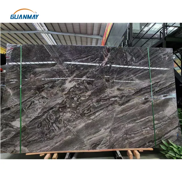 dark brown marble tiles natural marble slab new style of bookmatch marble flooring design