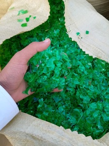 ירוק מחשב מים בקבוק גרוטאות Regrind 99% טהור במחיר סיטונאי