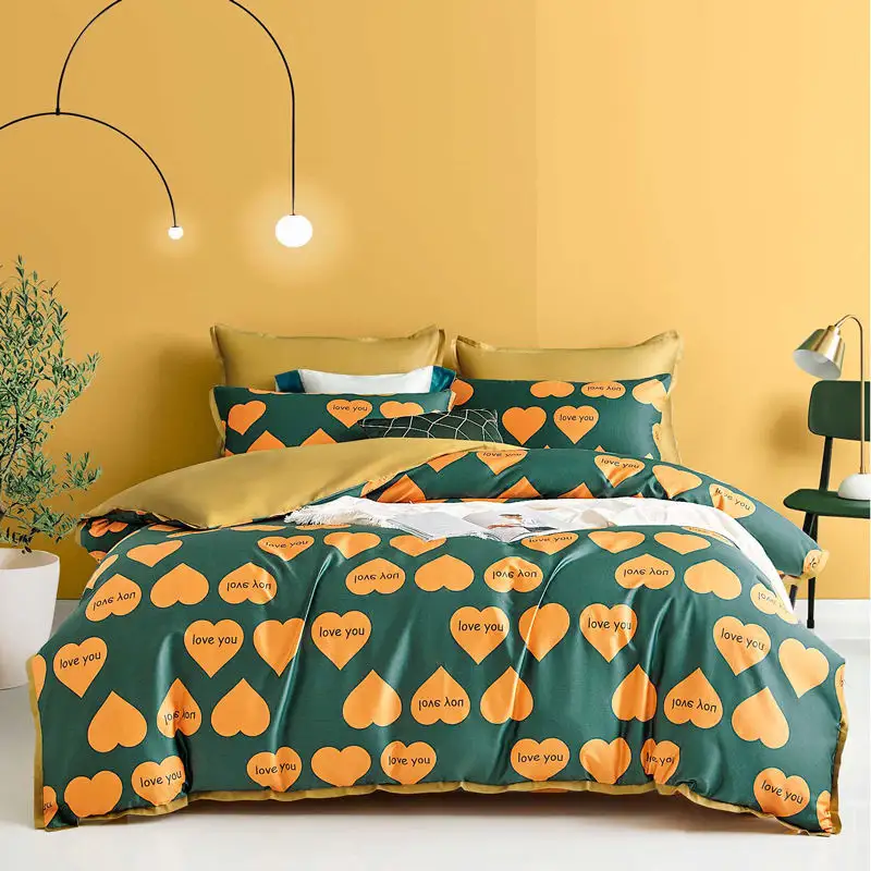 Hiqh गुणवत्ता 1800tc मिस्र के कपास शीट सेट घर 4 टुकड़ा ठोस रंग दिलासा के लिए Microfiber बिस्तर शीट Bedsheet बिस्तर
