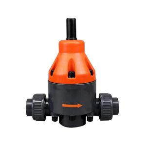 โครงสร้างแบบแมนนวลวาล์วแรงดันด้านหลังของ PVC DN65 SWD สำหรับสื่อทางน้ำในอุตสาหกรรมเคมี - Product Image 5