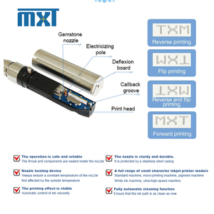 الشركات المصنعة تبيع الطابعات النافثة للحبر عبر الإنترنت CIJ والطابعات النافثة للحبر MXT Dot-<span class=keywords><strong>matrix</strong></span> لتشفير التاريخ على الخشب الصلب و - Product Image 3