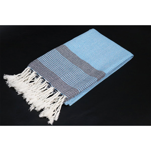 Ihracat için Hammam havlu Premium pamuk türk havlu hindistan'da özelleştirilmiş tasarım Fouta havlu toptan. - Product Image 5