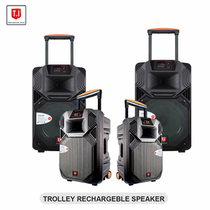 Active Pro Audio Speaker Wireless Blue-Tooth Trolley PA System con carga USB y entrada de micrófono para DJ/Plaza Dance/Home Theater - Product Image 2