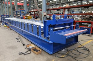 Hot Sale Floor Deck Roll Forming <strong>Machine</strong> Raw Material PPGI Or GI Building Usage Sheet Forming <strong>Machine</strong> - Product Image 6