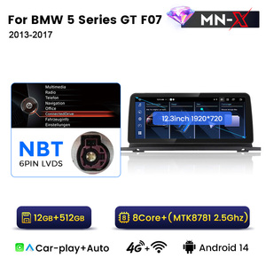 MEKEDE MNX Newest Android 12.3inch Split Screen 8 Core Car Stereo for <strong>BMW</strong> 5 Series GT <strong>F07</strong> Keep Original Function - Product Image 4