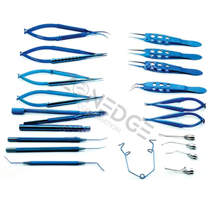 白内障セットチタン眼科白内障手術器具用高品質ステンレス鋼白内障セット - Product Image 2