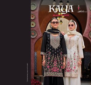 Nakış iş üst dijital baskı ile zarif Chinon Dupatta Plazo Set düğün resepsiyonları ve geleneksel etkinlikler için mükemmel - Product Image 2