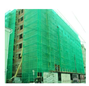 แผ่นตาข่ายพีวีซีสีเขียว130gsm ตาข่ายกันไฟสำหรับนั่งร้านตาข่ายกันไฟสำหรับตัดแบบกำหนดเองที่ประเทศไทย - Product Image 2