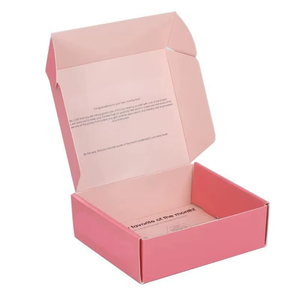 Biểu Tượng Tùy Chỉnh Thân Thiện Với Môi Cao Cấp Sóng Cứng Nhắc Hộp Cho Giày Quần Áo Từ Đóng Cửa UV In Ấn Miếng Bọt Biển Lót Hình Chữ Nhật - Product Image 2