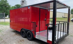 移动食品拖车/多功能街头食品货车/食品卡车