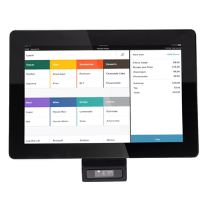 P1010 tích hợp 10.1 inch màn hình cảm ứng Wifi POS hệ thống máy tính tiền đăng ký thiết bị đầu cuối giá Checker cho bán lẻ nhà hàng bán hàng - Product Image 2