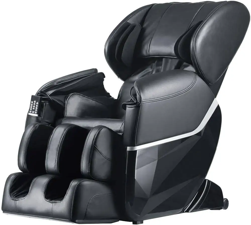 كرسي تدليك كامل الجسم كهربائي توصيل باستخدام دراجة نارية كرسي بدون جاذبية مع تدفئة 77 درجة