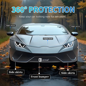 7.5mil chống xước ngay lập tức chữa bệnh xe sơn màng bảo vệ trong suốt tự động cơ thể phim xe bọc Sticker TPU ppf - Product Image 2