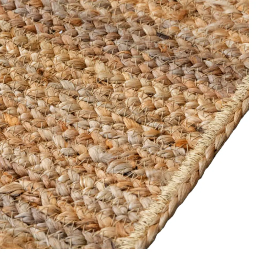 Tappeti e tappeti di vendita calda bella decorazione Casual per interni esterni Versatile tessuto lavabile antiscivolo rettangolo juta tappeto