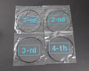 Alice ACU02 Black <strong>Nylon</strong> Cuatro <strong>Strings</strong> 4 <strong>Strings</strong> Set Modifi <strong>Nylon</strong> Plain <strong>String</strong> (Black) - Product Image 5