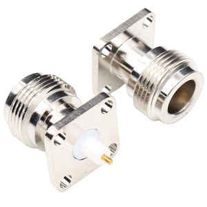 <strong>N</strong> Female 4-Hole Extended Taflon IBeacon Connector with Jack 1pc Communication &amp; <strong>Networking</strong> Product - Product Image 1