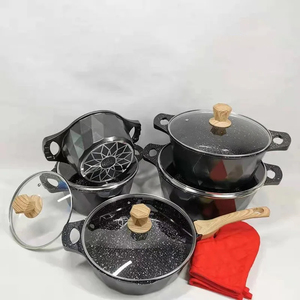 12pc Maifan Stone Kitchen Aluminum Die-casting Non Stick Kitchenware <strong>Set</strong> - Product Image 2
