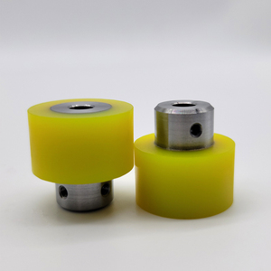 La fabbricazione della ruota rotativa su ordinazione del codificatore rotativo, 100mm 200mm 250mm 300mm durevole della ruota di misura del codificatore del PU - Product Image 6