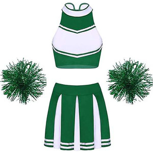 CHEER ชุดออกกำลังกายชั้นนำสำหรับฝึกซ้อมชุดเชียร์และสั้นตามสั่ง - Product Image 4