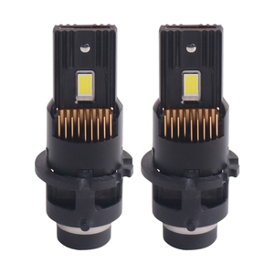 ไฟหน้า LED แบบ D4 D2สำหรับรถยนต์และรถจักรยานยนต์ความเข้มของสี6000K ใช้ได้กับรถรุ่นคราวน์ไฟหน้า LED รถรุ่นคราวน์รุ่นที่รองรับ12V ODM