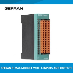 Original Gefran R-MA6 <strong>Module</strong> With 6 <strong>Analog</strong> <strong>Outputs</strong> And Inputs Authorized Agent F32132