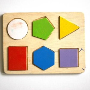 カウントピース幾何学ピース長方形三角形サークル6形10ピースそれぞれ - Product Image 6