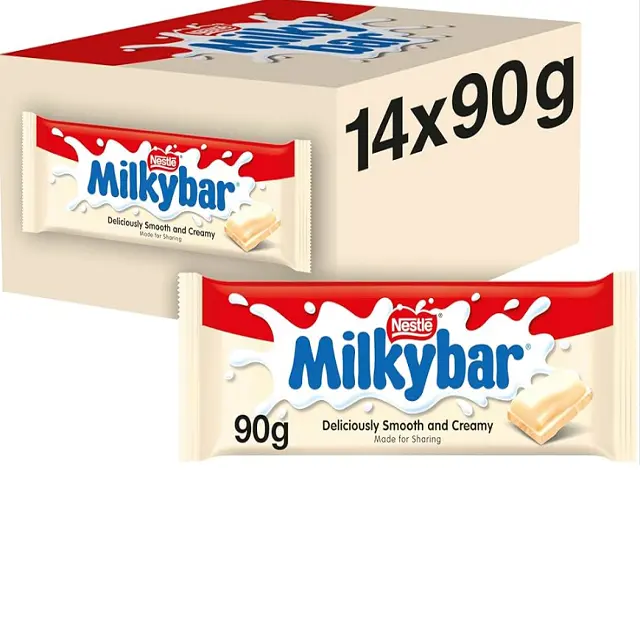 NESTLE Milkybar avec barre de chocolat blanc Smarties 180g à vendre