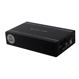M Convertidor de audio de alta calidad Diseño de chasis compacto 2 canales Entrada de 100V a convertidor de audio de salida de línea de 1,3 V - Product Image 5