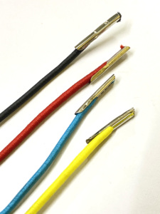 Cuerda elástica de 2mm con puntas de clip de acero, cuerda elástica con puntas de lengüeta, ofertas en color personalizado al por mayor - Product Image 3