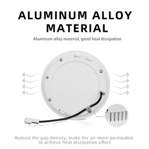 Lõm Vòng mỏng LED bảng điều chỉnh hành lang đèn trong nhà Trung Quốc Vòng trang trí LED trần ánh sáng - Product Image 2