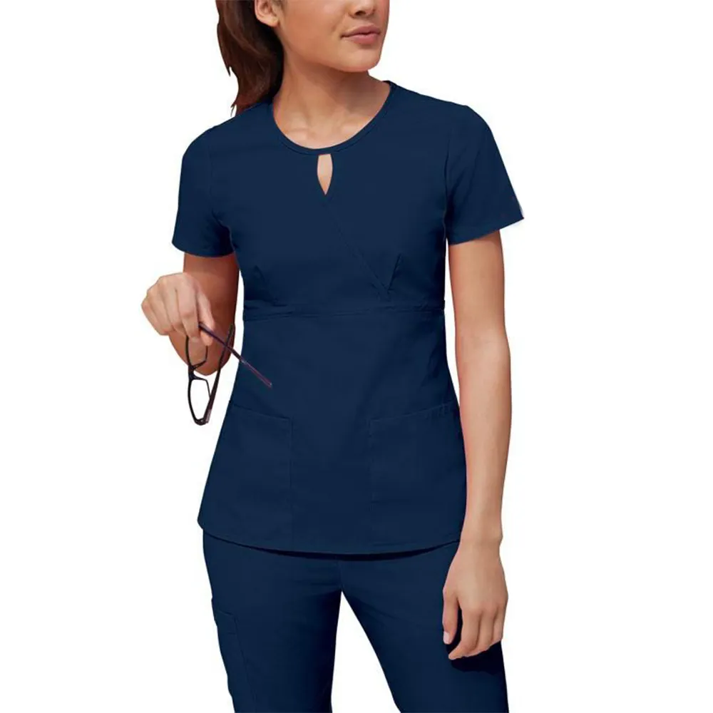 Zahnklinik Pflege uniform Sets Kurzarm Medical Scrubs Uniformen Frauen und Männer Chirurgische Krankenhaus uniformen