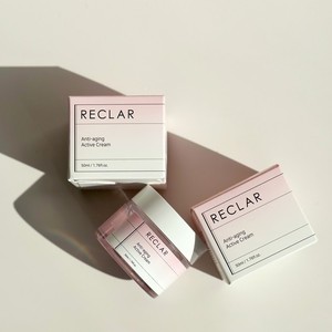 Korean Skin Care Face <strong>Cream</strong> Reclar Anti-aging <strong>Active</strong> <strong>Cream</strong> 50ml Gel Type for Private Labeling